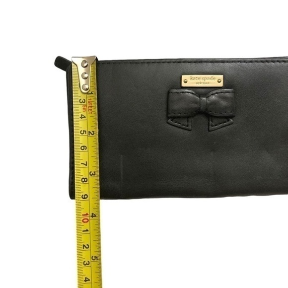 K9924_001?$mobileProductV3$ Kate shade black leather bow slim wallet